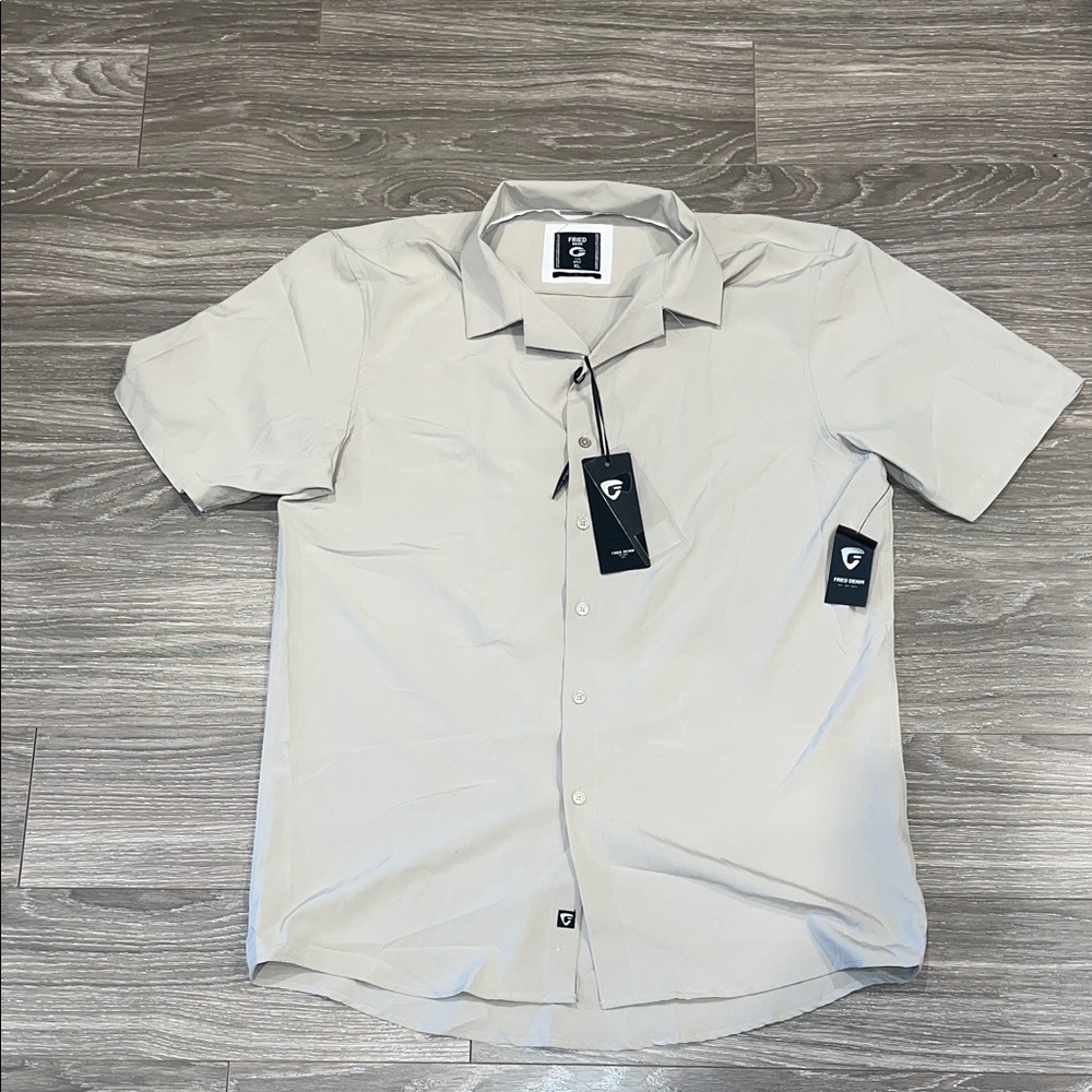 Tan Men's Shirt By Fried Denim